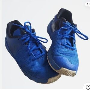 Nike Low Top Hustle Quick Basketball Shoes Blue Sz 13